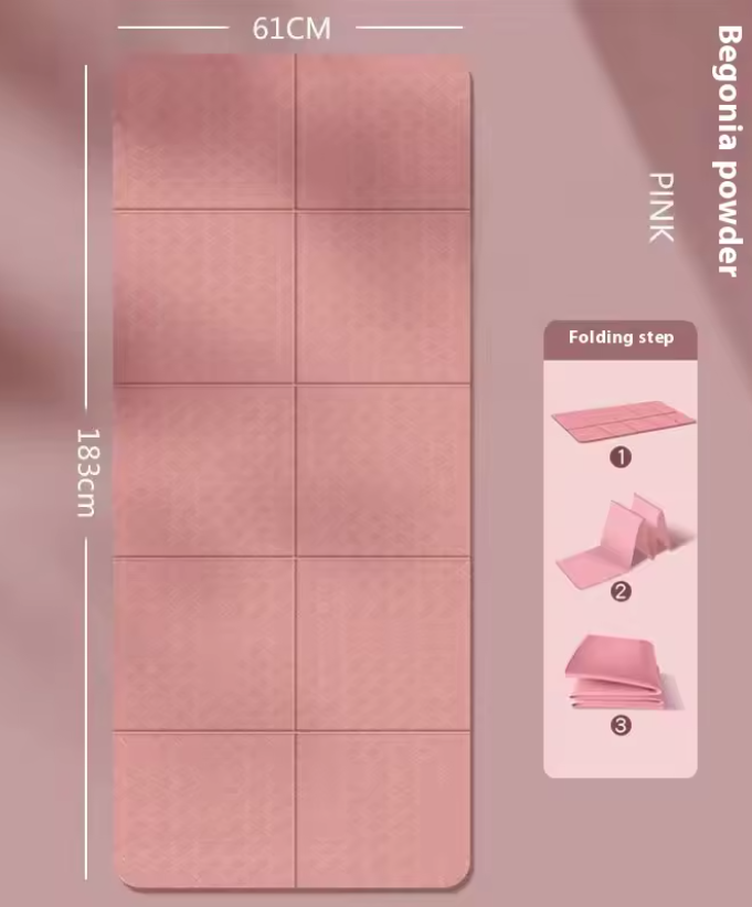 TPE Folding Yoga Mat