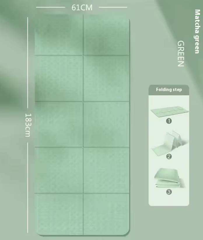 TPE Folding Yoga Mat