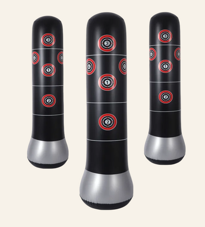 Inflatable Stand-Up Punching Bag for Stress Relief